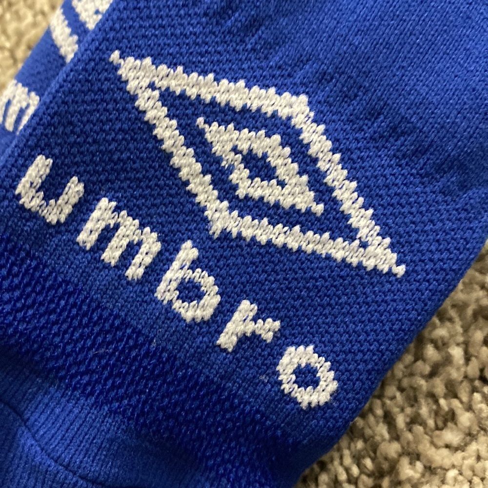 Kids Blue Umbria club socks 2 pairs blue YS